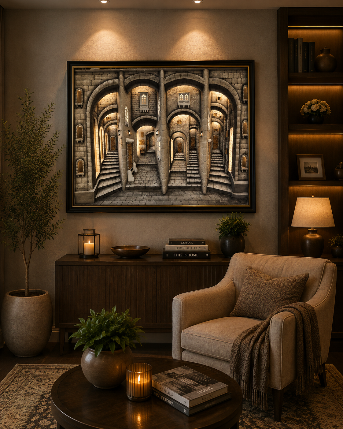 European Lamp Street