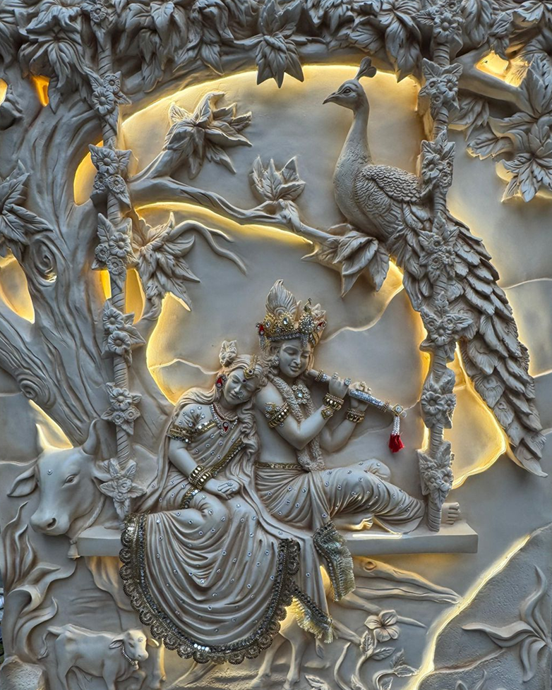 Radha Krishna Mural