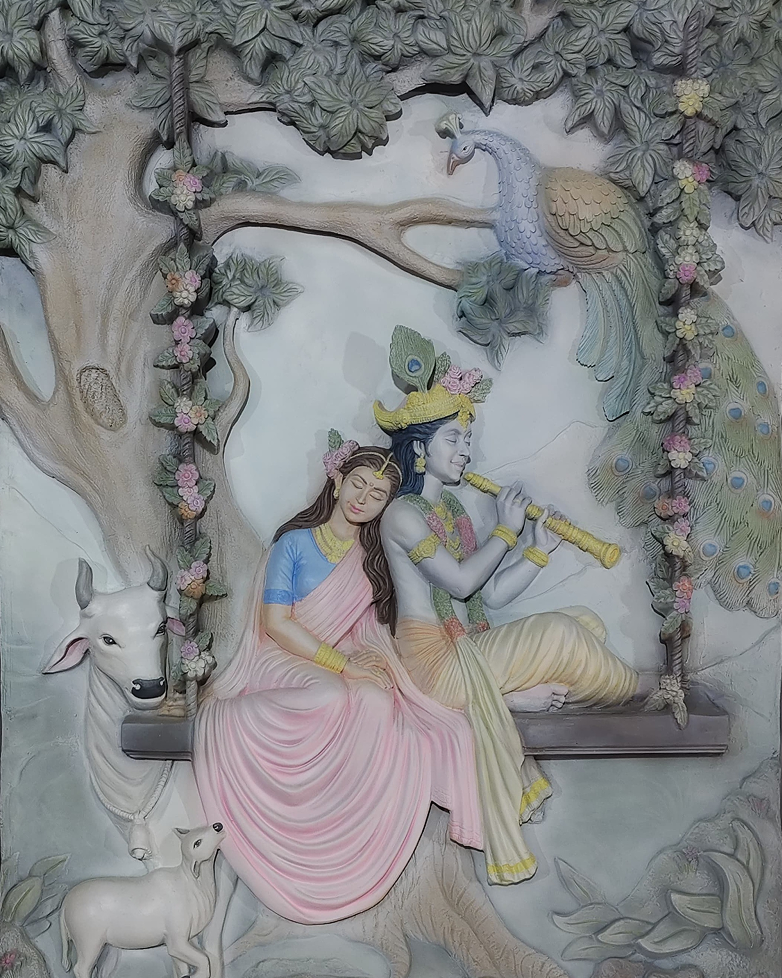 Radha Krishna Mural