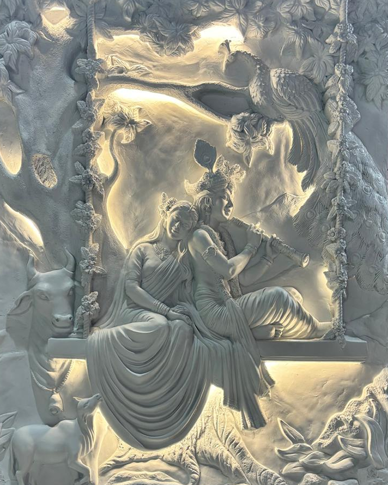 Radha Krishna Mural