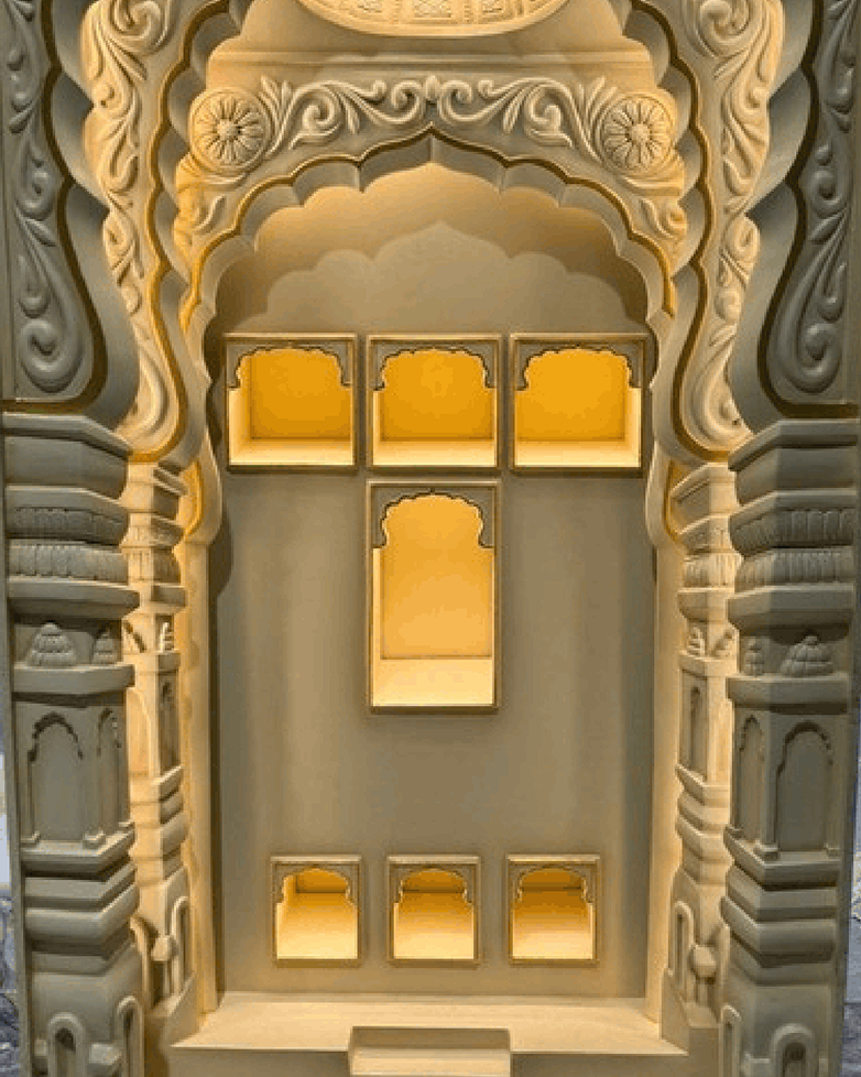 Customized Temple Niche